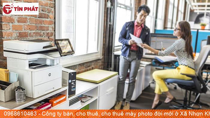 Công ty bán, cho thuê, cho thuê máy photo đời mới ở Xã Nhơn Khánh Thị xã An Nhơn giá rẻ