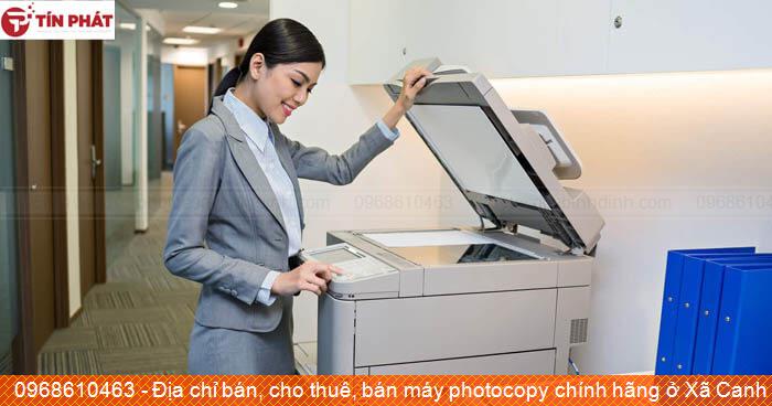 Địa chỉ bán, cho thuê, bán máy photocopy chính hãng ở Xã Canh Hòa Huyện Vân Canh chất lượng
