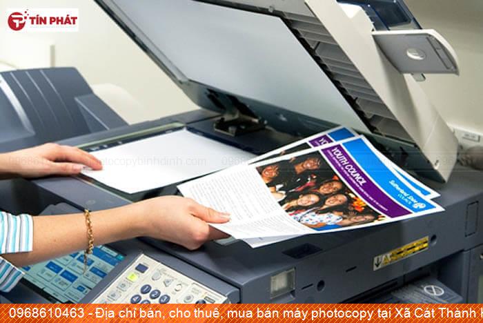 Địa chỉ bán, cho thuê, mua bán máy photocopy tại Xã Cát Thành Huyện  Phù Cát chất lượng