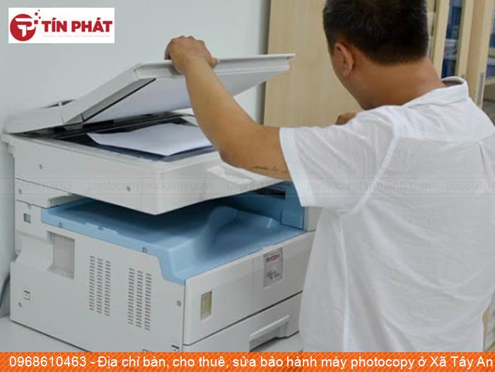 Địa chỉ bán, cho thuê, sửa bảo hành máy photocopy ở Xã Tây An Huyện  Tây Sơn giá rẻ