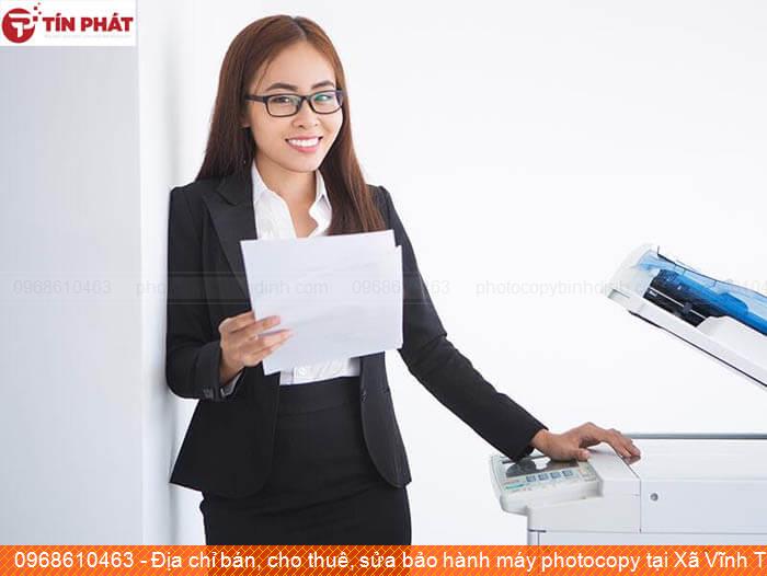 Địa chỉ bán, cho thuê, sửa bảo hành máy photocopy tại Xã Vĩnh Thuận Huyện Vĩnh Thạnh tốt nhất