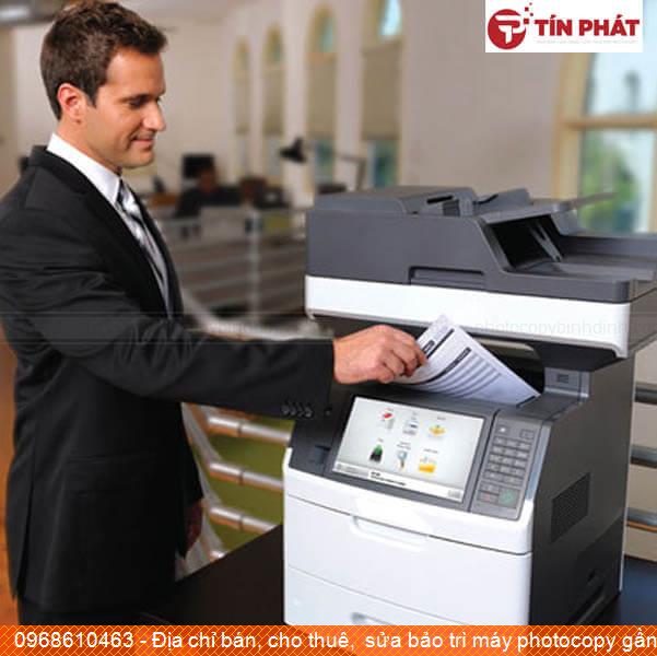 Địa chỉ bán, cho thuê,  sửa bảo trì máy photocopy gần Thị trấn Bình Dương Huyện Phù Mỹ uy tín