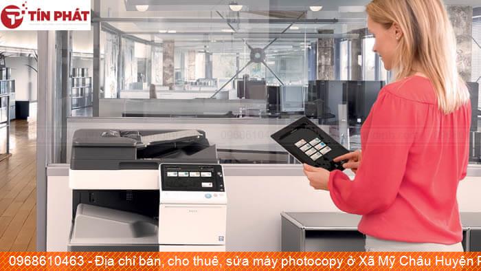 Địa chỉ bán, cho thuê, sửa máy photocopy ở Xã Mỹ Châu Huyện Phù Mỹ giá rẻ