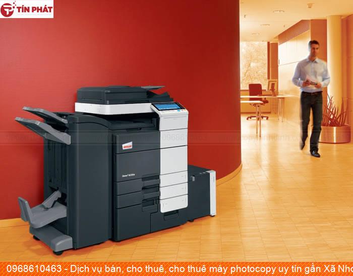 Dịch vụ bán, cho thuê, cho thuê máy photocopy uy tín gần Xã Nhơn Lộc Thị xã An Nhơn giá rẻ